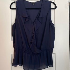 Sheer Banana Republic blouse size L
